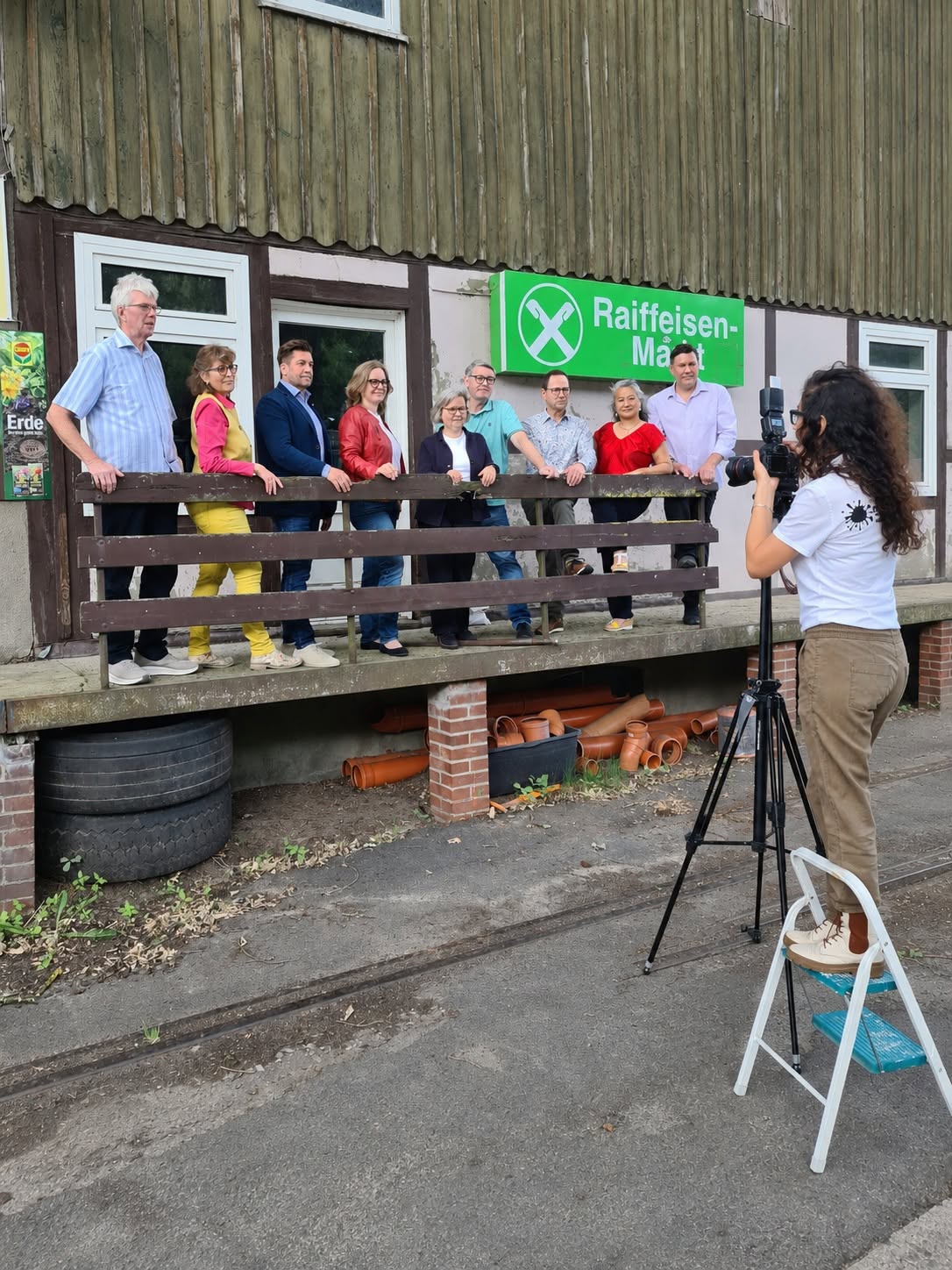 Fotoshooting mit den Kandidierenden des SPD-Ortsvereins für professionelle Porträtfotos zur Kommunalwahl 2026 in der Samtgemeinde Flotwedel
